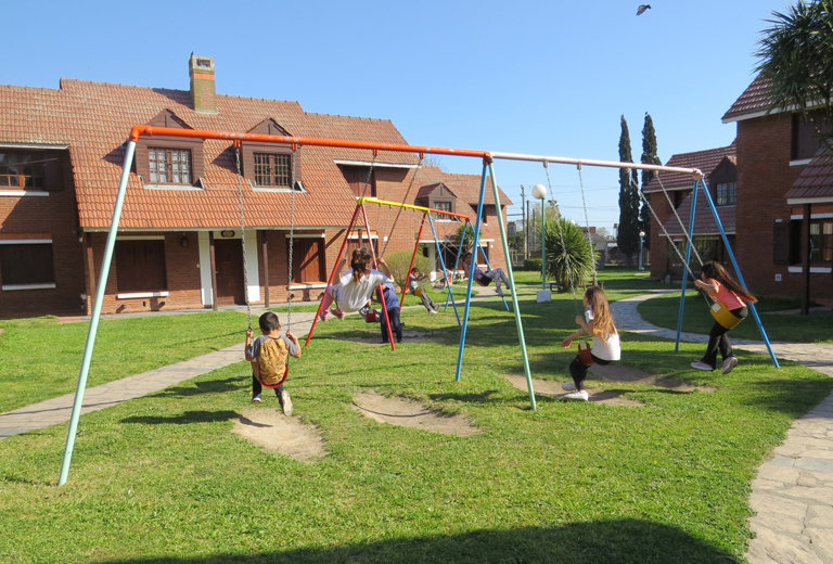 A home for 54 children in Mar del Plata, Argentina
