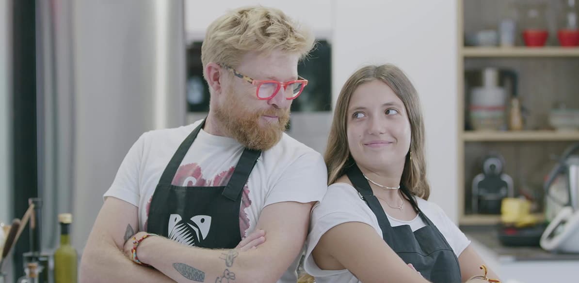 Daniel del Toro and his daughter Claudia share their passion for cooking with Practicooking
