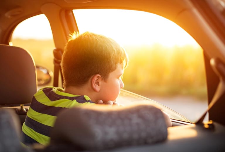 La conducción con niños. Educación vial infantil