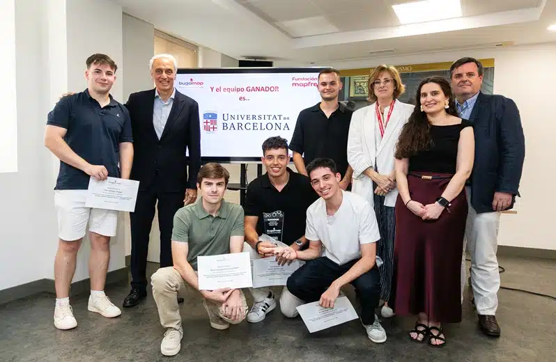 5 estudiantes de la Universidad de Barcelona ganan el campeonato bugaMap actuarial de Fundación Mapfre