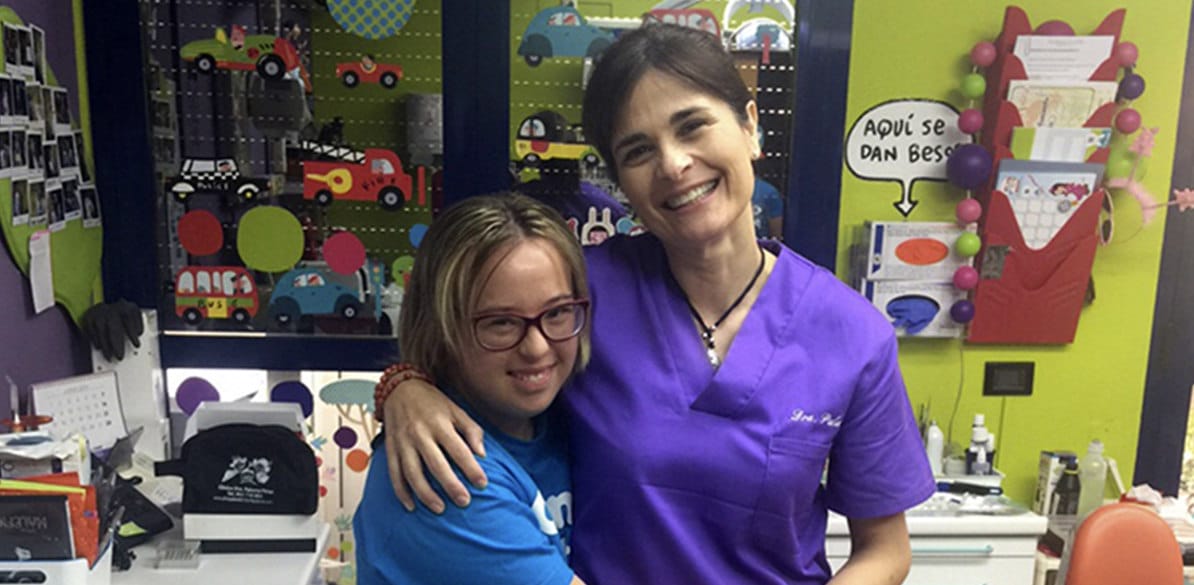 Inserción de una persona con discapacidad en la Clínica Dental Infantil De la Doctora Paloma Pérez