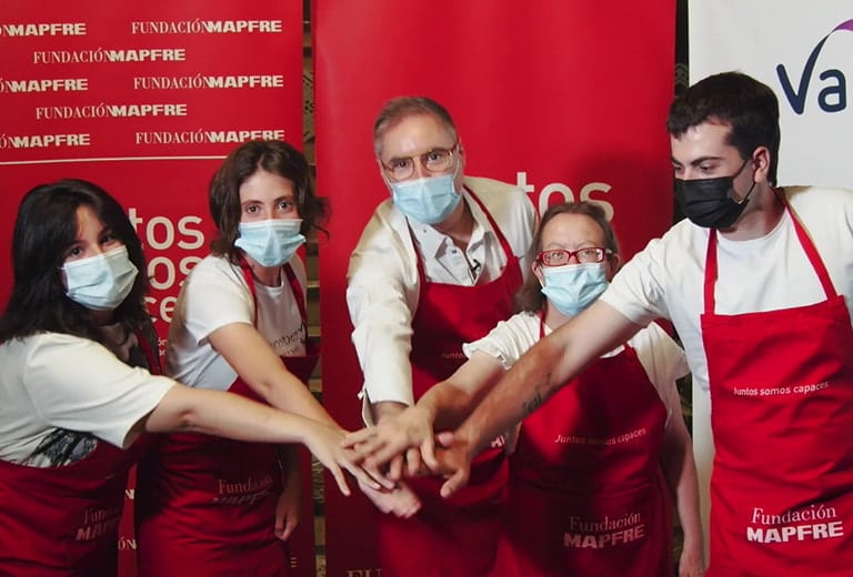 Hongo de patata trufada Carmelo Bosque, el cocinero del restaurante Lillas Pastia, en Huesca