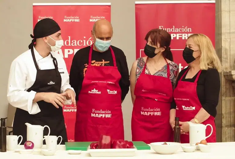Parador de Zafra (Badajoz) Mis capacidades cocinan hoy con el Parador de Zafra (Badajoz)