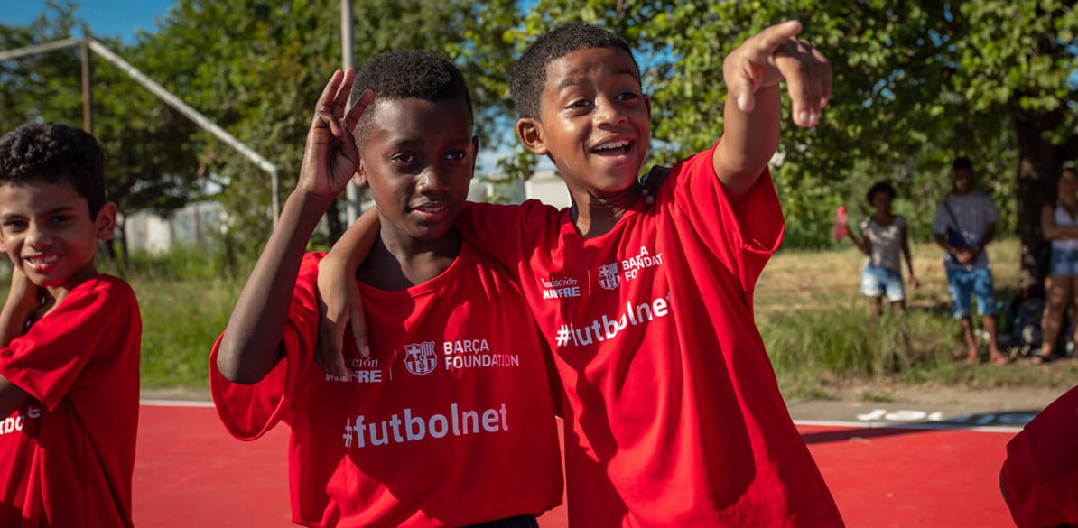 FutbolNet Brasil es un proyecto que utiliza el deporte como herramienta de transformación