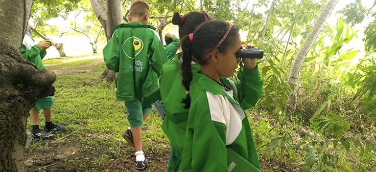 Acaia Pantanal provides schooling for 60 children cut off by the rising waters of the Paraguay River