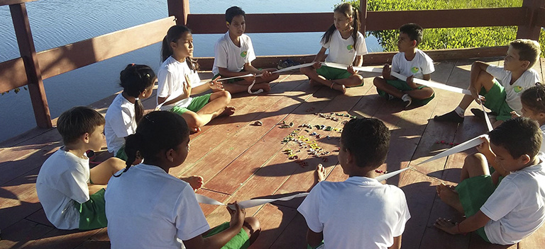 ACAIA Pantanal ayuda a menores en riesgo de exclusión con el proyecto escuela Jatobazinho
