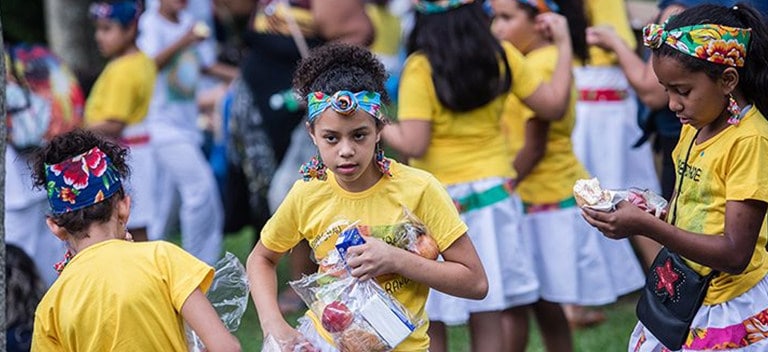 Cultura y educación para que los jóvenes gracias a Ação Comunitária do Brasil