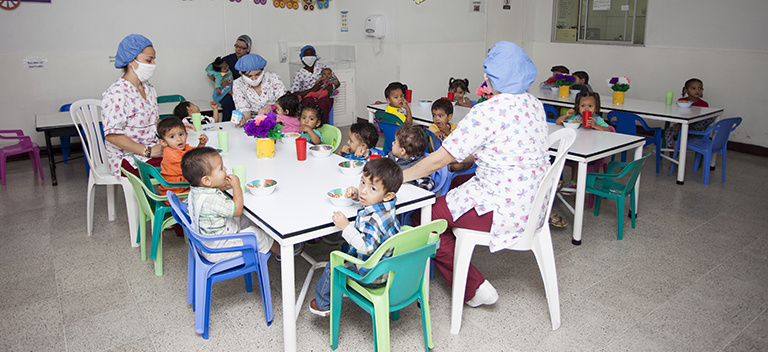 Bambi Homes offers nutritional, health and educational support to minors in vulnerable situations in Medellín.	