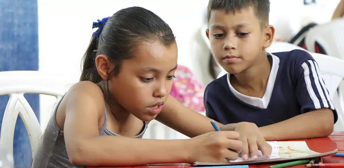 The Terre des Hommes Italia foundation offers comprehensive education to children in Colombia. An opportunity for young people from displaced families to access education and healthcare