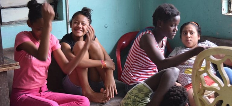 Fundación Sor Dominga atiende a niñas vulneradas en sus derechos en la ciudad de Guayaquil, en Ecuador