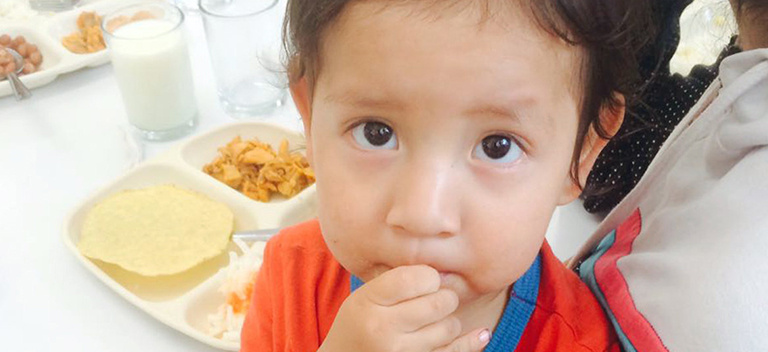 The “Feed a Child” program reaches vulnerable communities in Jalalpa, Hornos and Santa Fe.