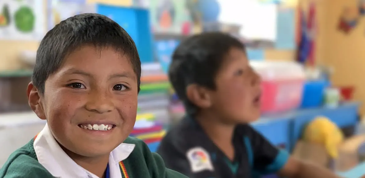 High quality education in villages in the Peruvian sierra Promoting equality of opportunities for students in Ancash, in Peru