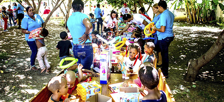 Amanecer Infantil cura las heridas emocionales de los niños vulnerables de Barahona Violencia familiar, desnutrición y abandono son el día a día de los niños acogidos