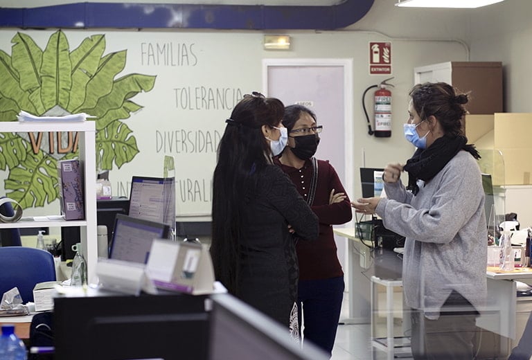 AMASOL Trabajo integral con familias monomarentales y monoparentales
