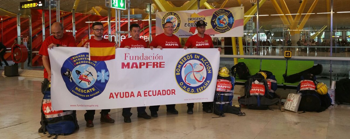 Fundación MAPFRE colabora en la reconstrucción tras el terremoto