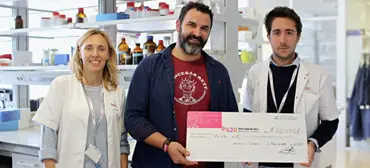 Asociación Mi princesa Rett Un talón para empujar la investigación sobre la enfermedad.