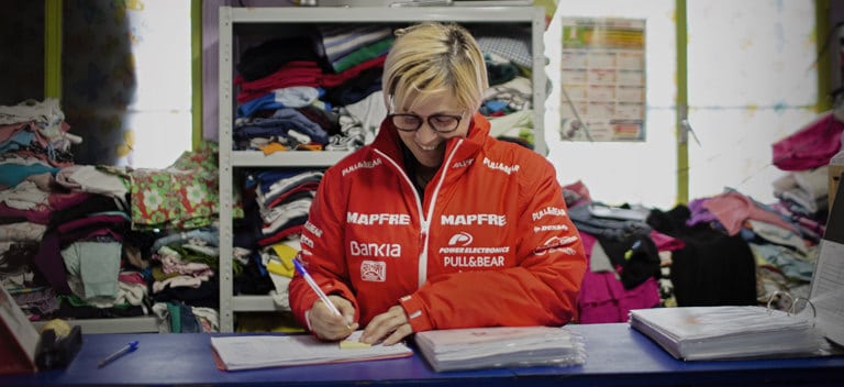 “Sin el apoyo de los voluntarios y los donantes, esto sería imposible”, dice Yolanda.