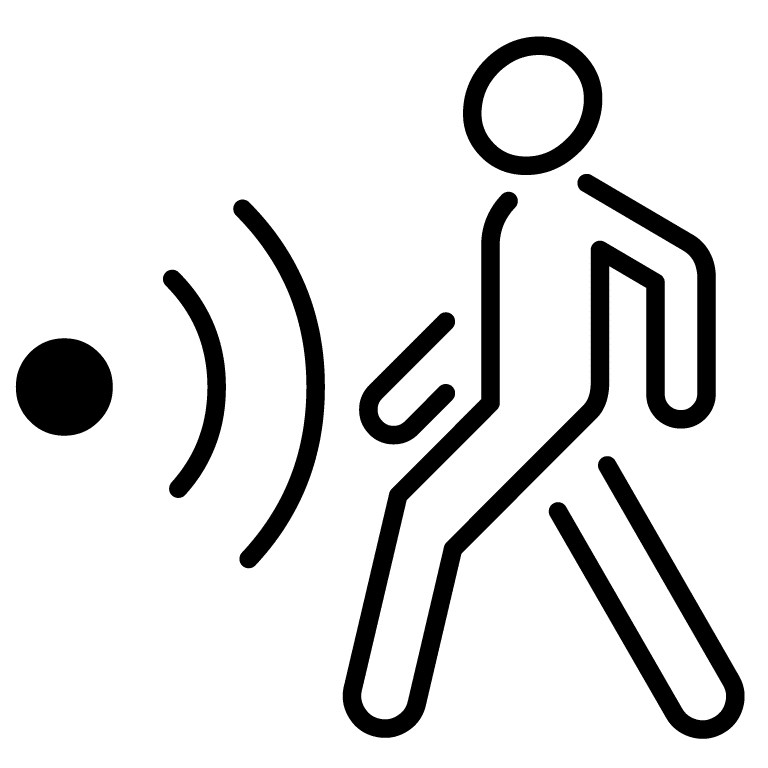 FCW + P + C (Aviso de colisión frontal con detección de peatones y ciclistas)