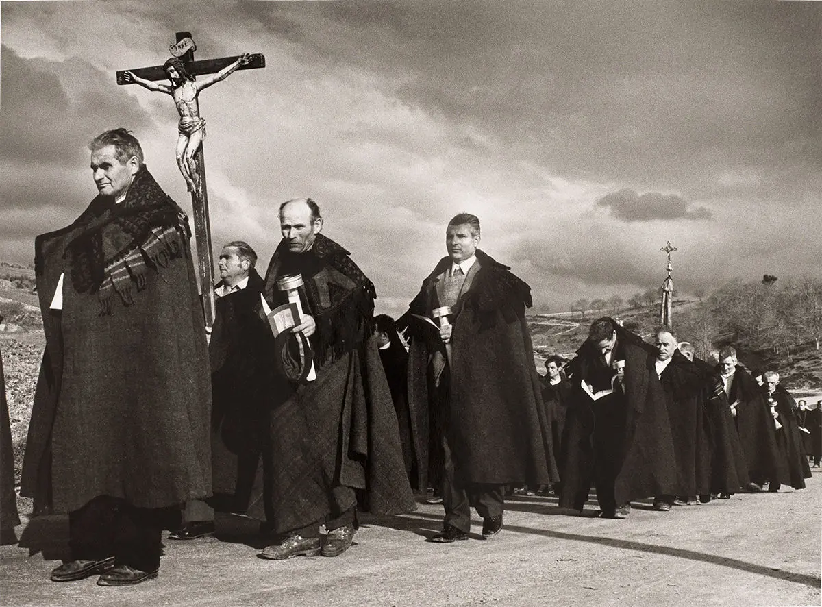 Procesión del Santo Cristo. Bercianos de Aliste, Zamora