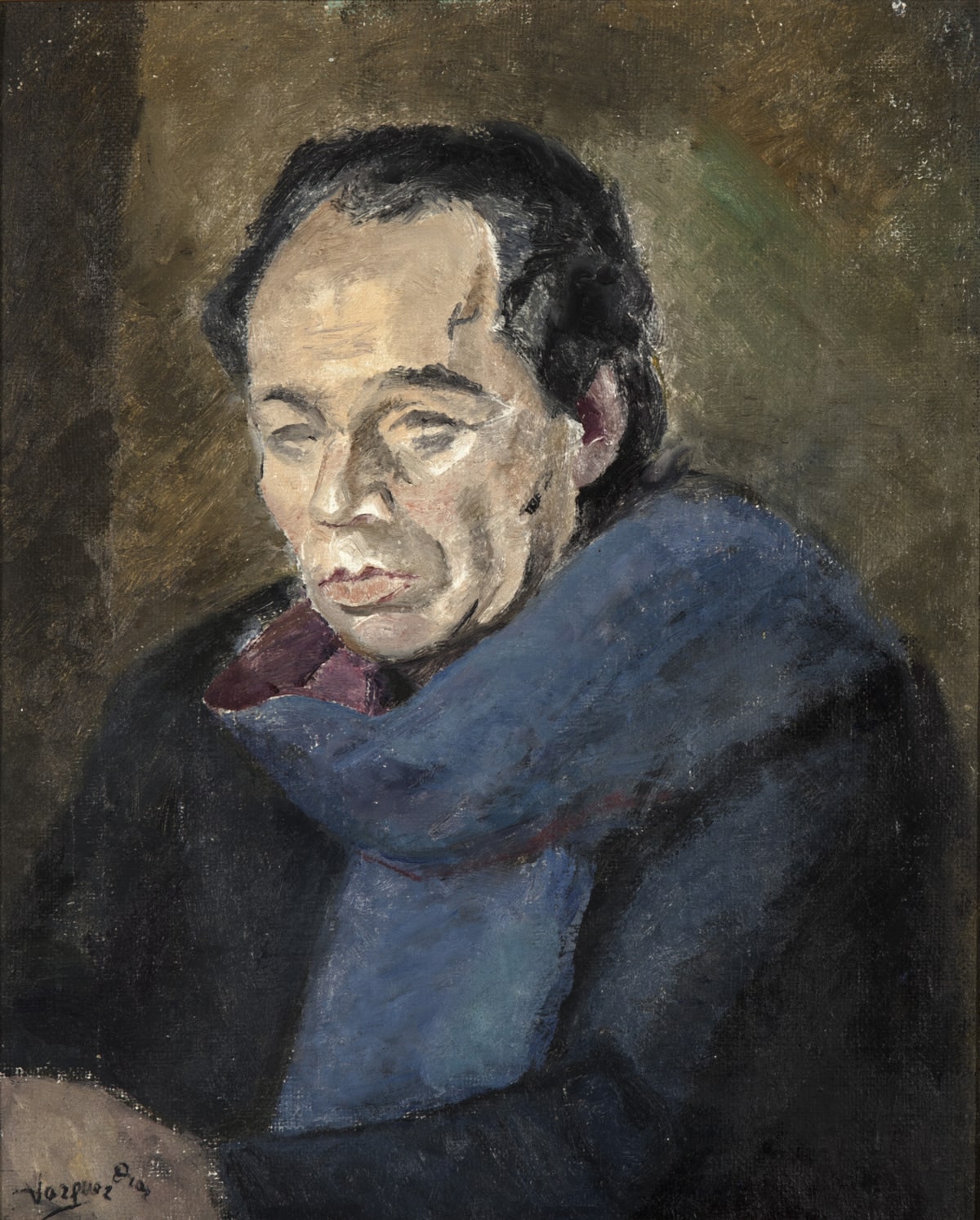 Retrato del pintor Pedro Flores García