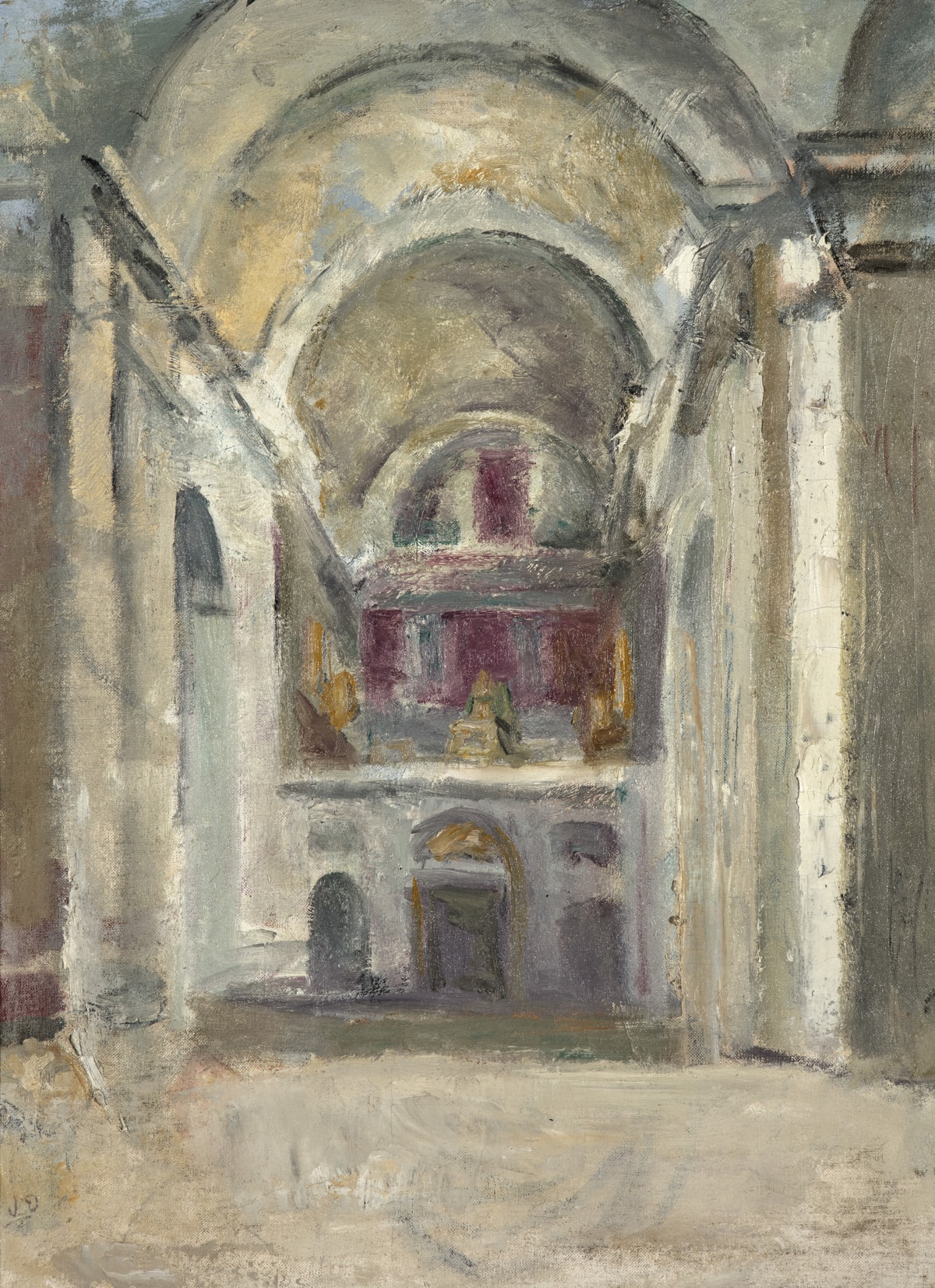 Interior de la Basílica de San Lorenzo de El Escorial