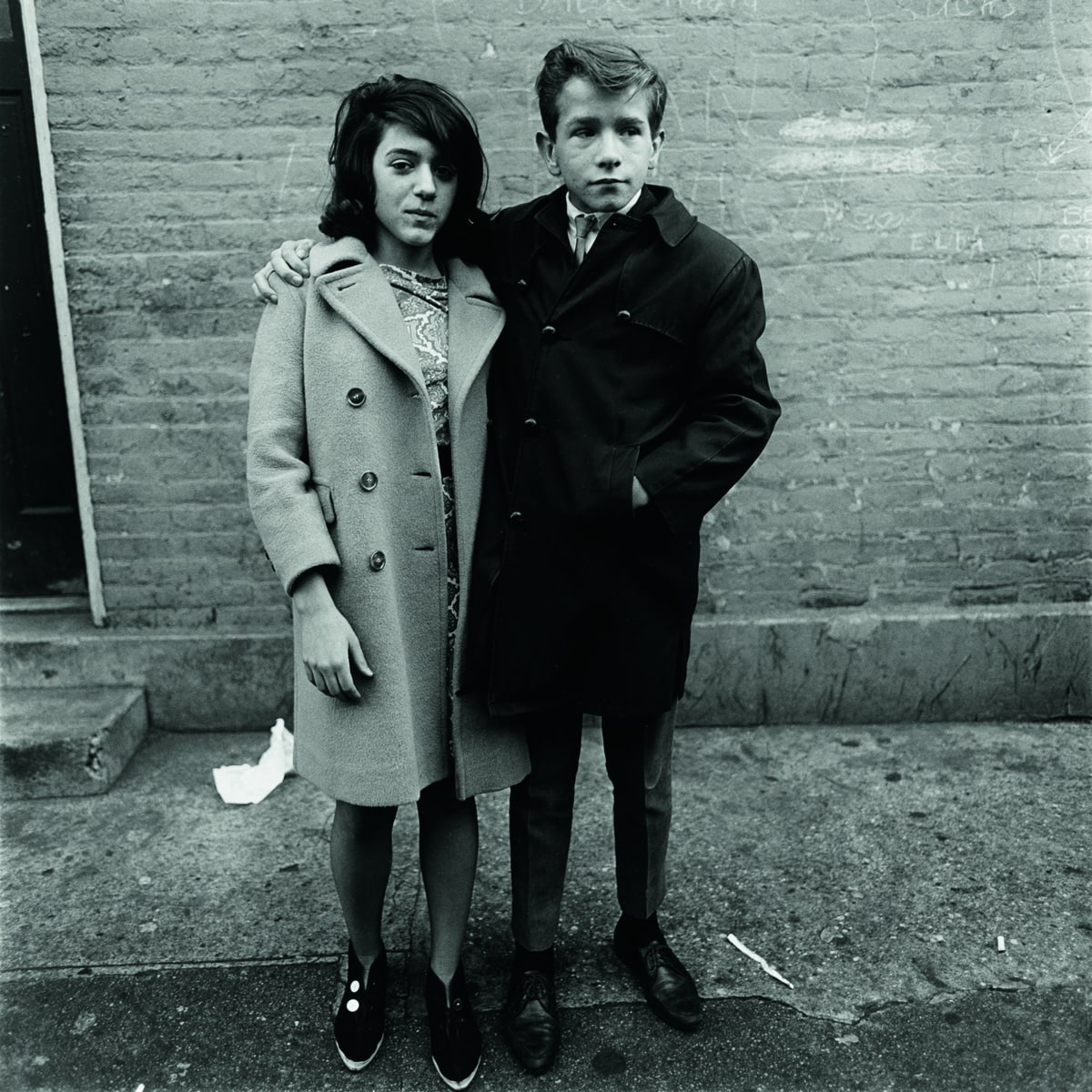 Teenage Couple on Hudson Street, NYC