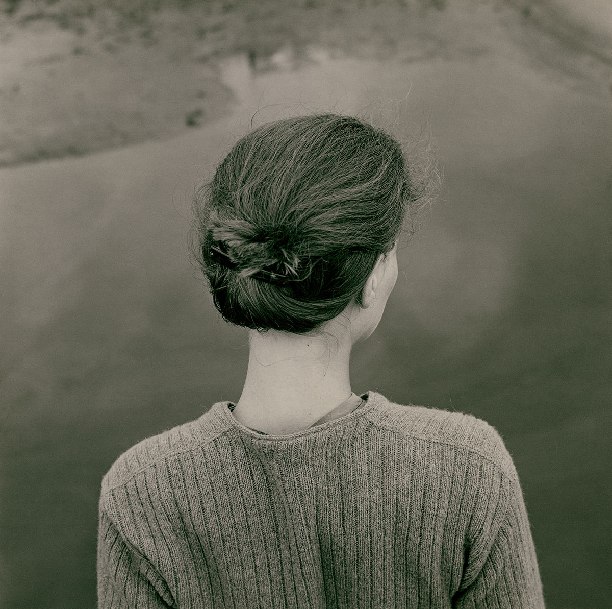 Edith. Chincoteague, Virginia © Emmet Gowin, cortesía Pace/MacGill Gallery, Nueva York. © COLECCIONES Fundación MAPFRE