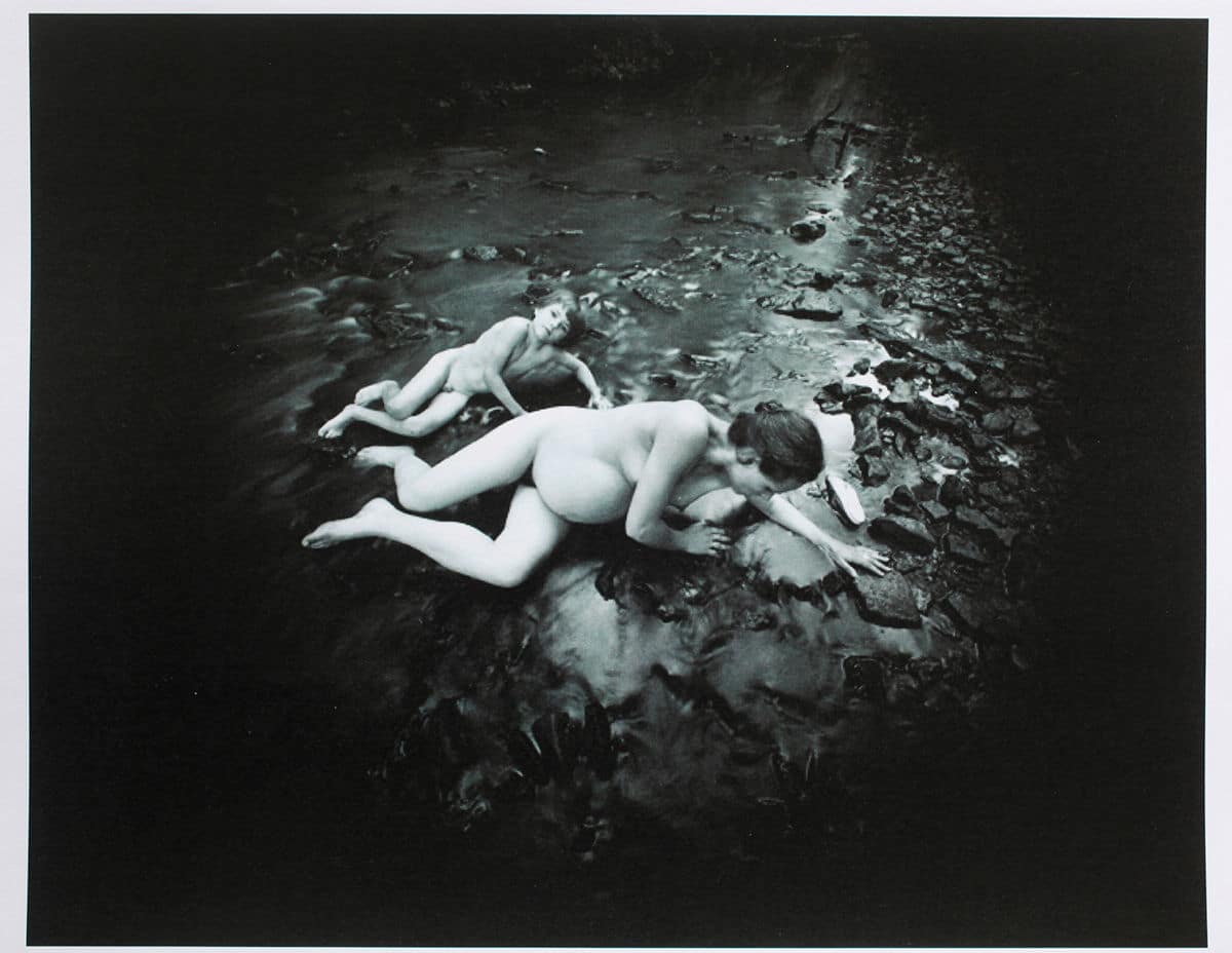 Edith and Elijah, Pennsylvania © Emmet Gowin, cortesía Pace/MacGill Gallery, Nueva York. © COLECCIONES Fundación MAPFRE