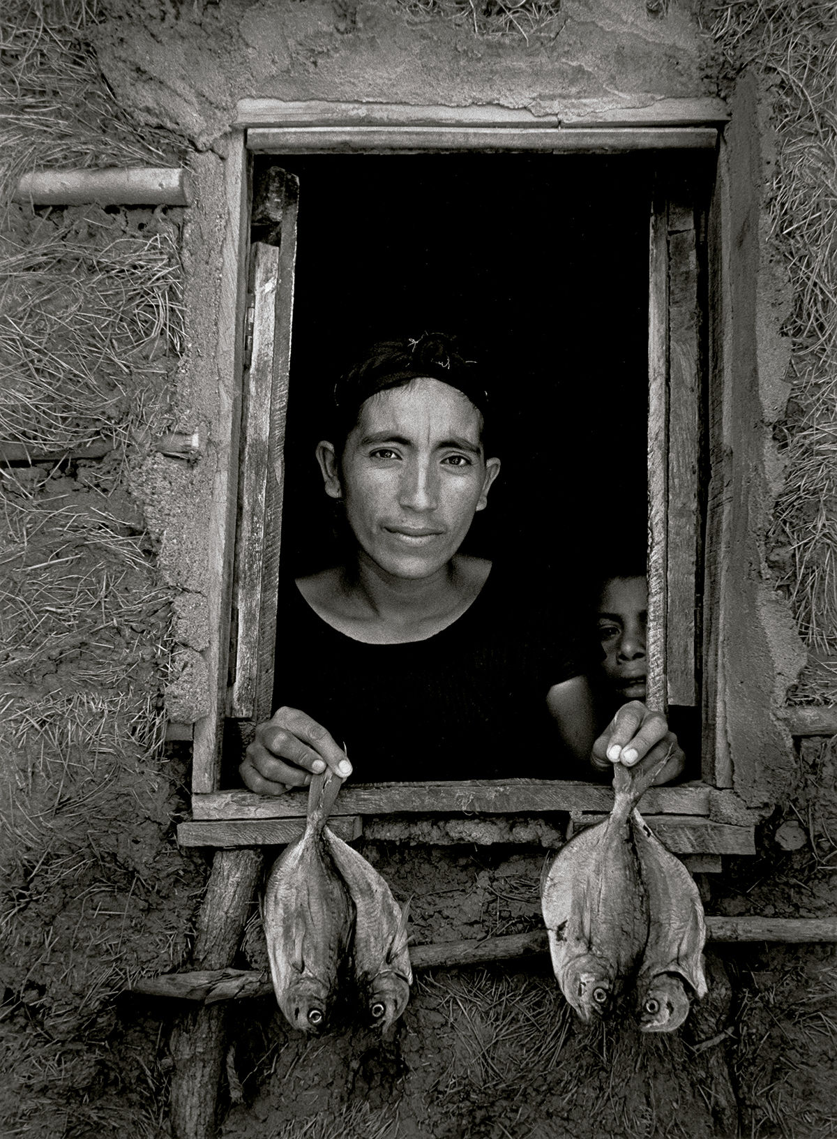 Cuatro pescaditos, Juchitán, México © Graciela Iturbide. © COLECCIONES Fundación MAPFRE