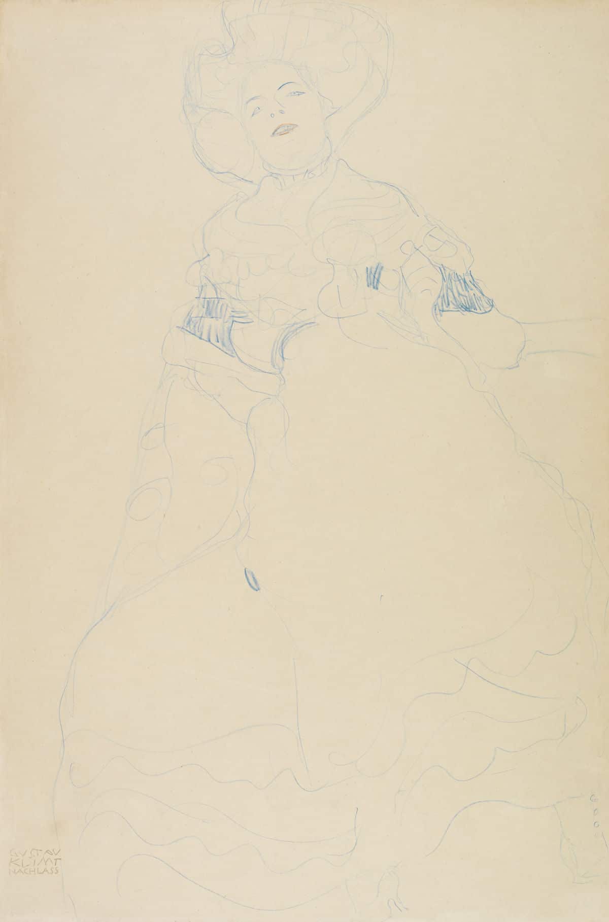 Seated Lady with Hat