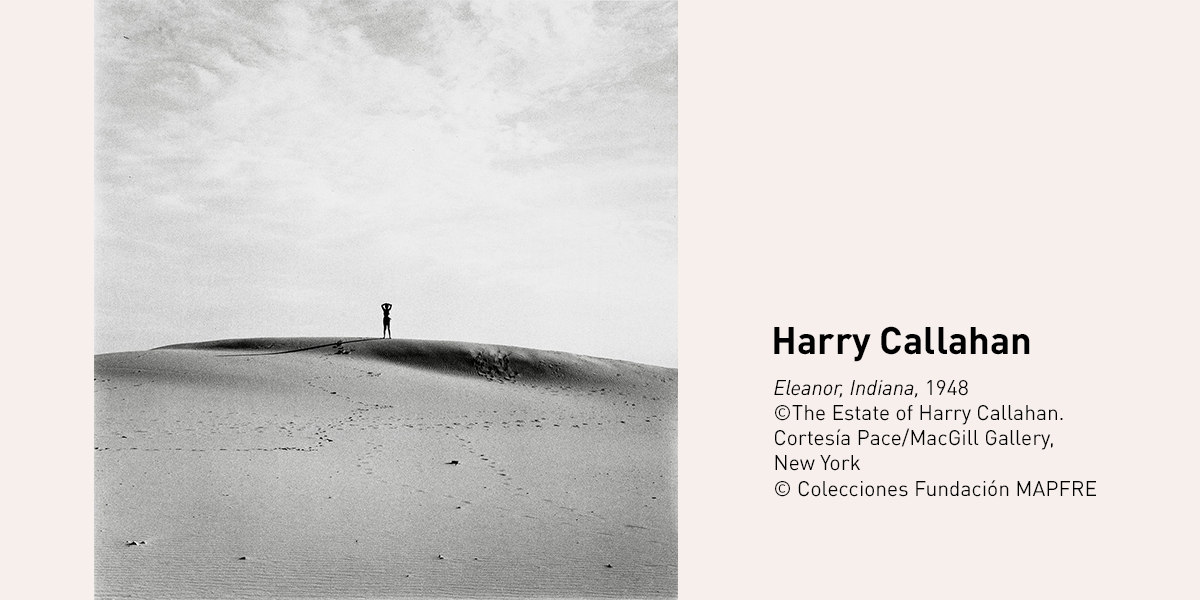 Eleanor, Indiana (1948) by Harry Callahan Fundación MAPFRE