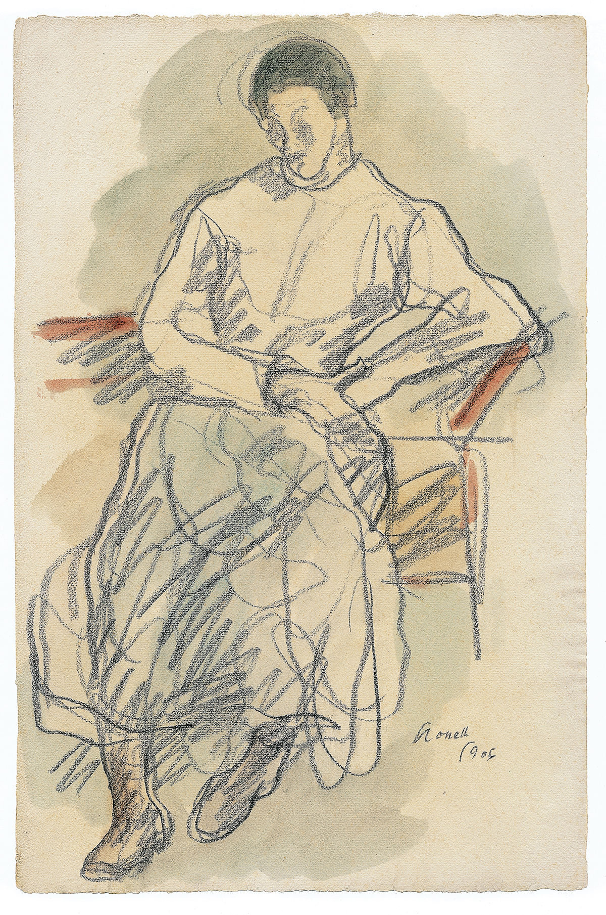 Woman seated © Fundación MAPFRE COLLECTIONS