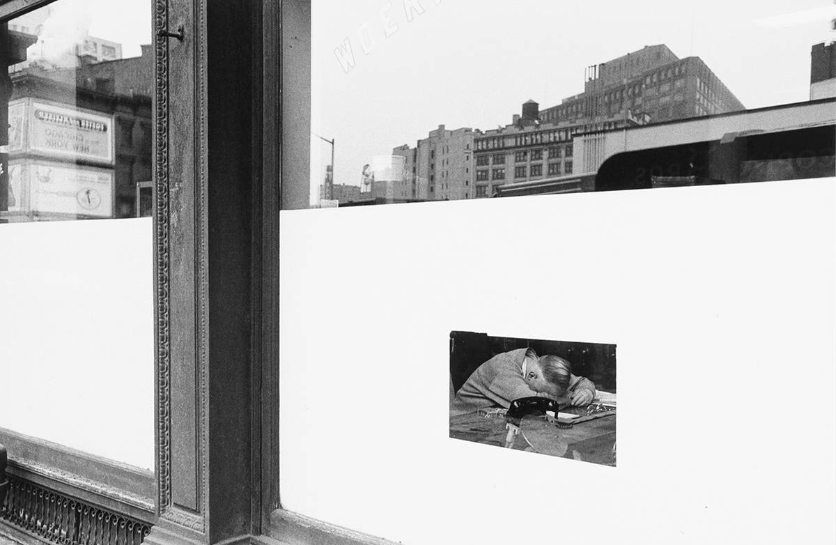 New York City © Lee Friedlander, courtesy Fraenkel Gallery, San Francisco © COLECCIONES Fundación MAPFRE