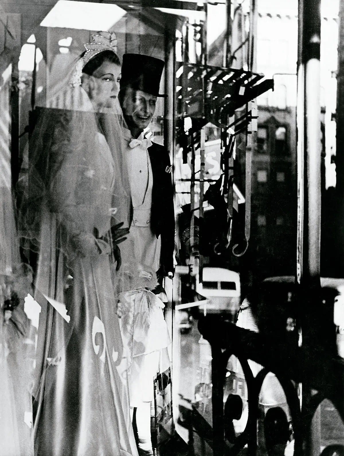 Window, Bridal Couple, New York