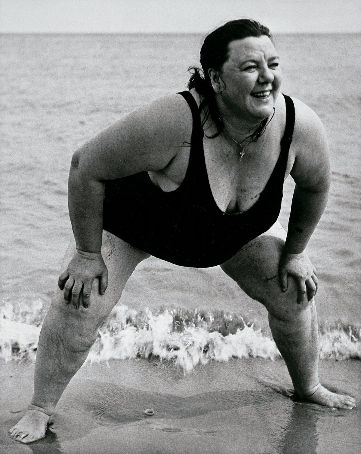 Coney Island Bather, New York © The Lisette Model Foundation Inc. © COLECCIONES Fundación MAPFRE