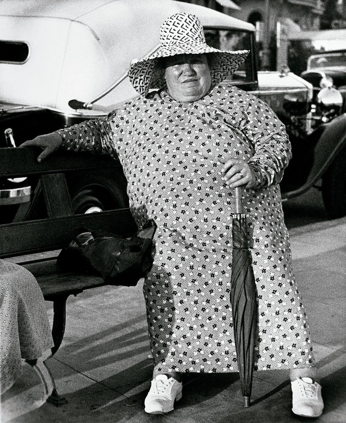 Promenade des Anglais (Flowered dress), Nice © The Lisette Model Foundation Inc. © COLECCIONES Fundación MAPFRE