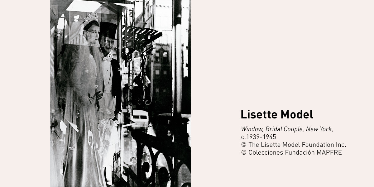 Lisette Rafferty Window Bridal by Lisette Model - Fundación MAPFRE