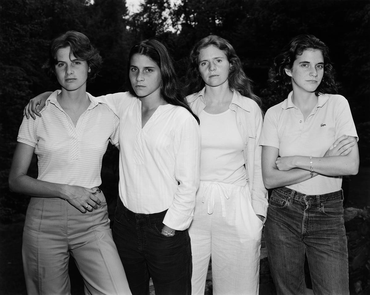 The Brown sisters, 1975 © Nicholas Nixon, courtesy Fraenkel Gallery, San Francisco and Pace/MacGill Gallery, New York. © COLECCIONES Fundación MAPFRE