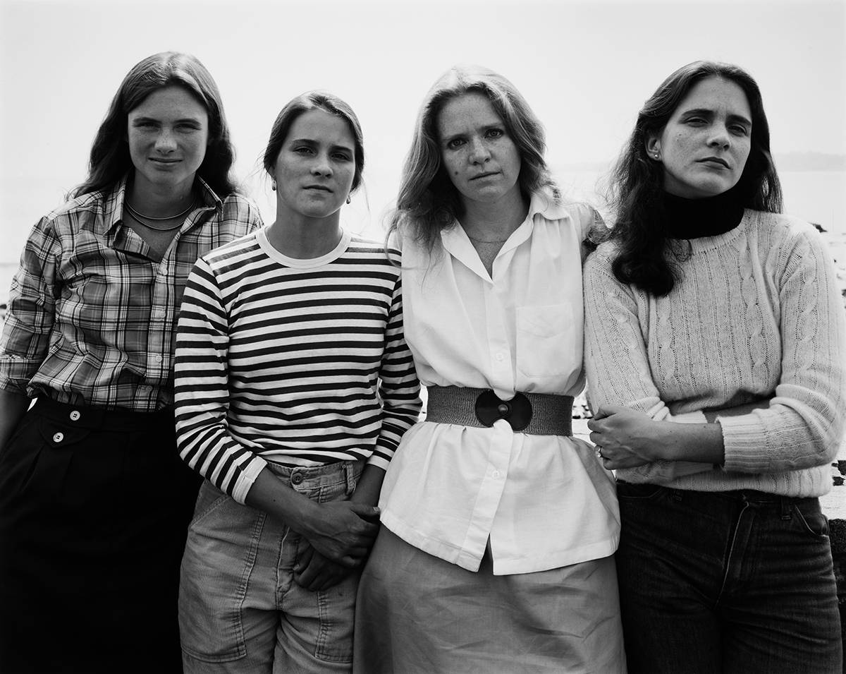 The Brown sisters, 1979 © Nicholas Nixon, courtesy Fraenkel Gallery, San Francisco and Pace/MacGill Gallery, New York. © COLECCIONES Fundación MAPFRE