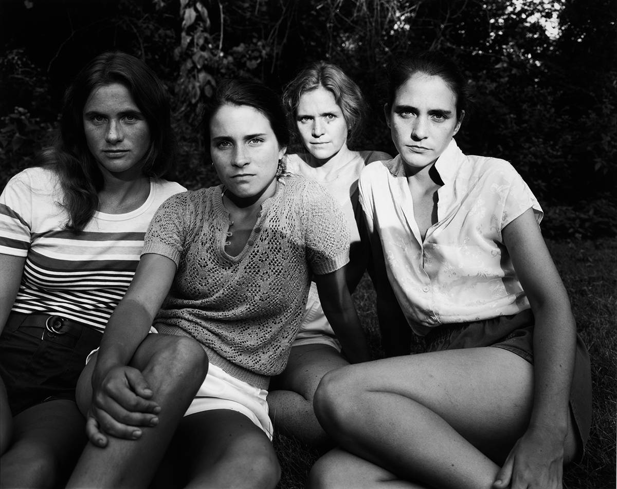 The Brown sisters, 1981 © Nicholas Nixon, courtesy Fraenkel Gallery, San Francisco and Pace/MacGill Gallery, New York. © COLECCIONES Fundación MAPFRE