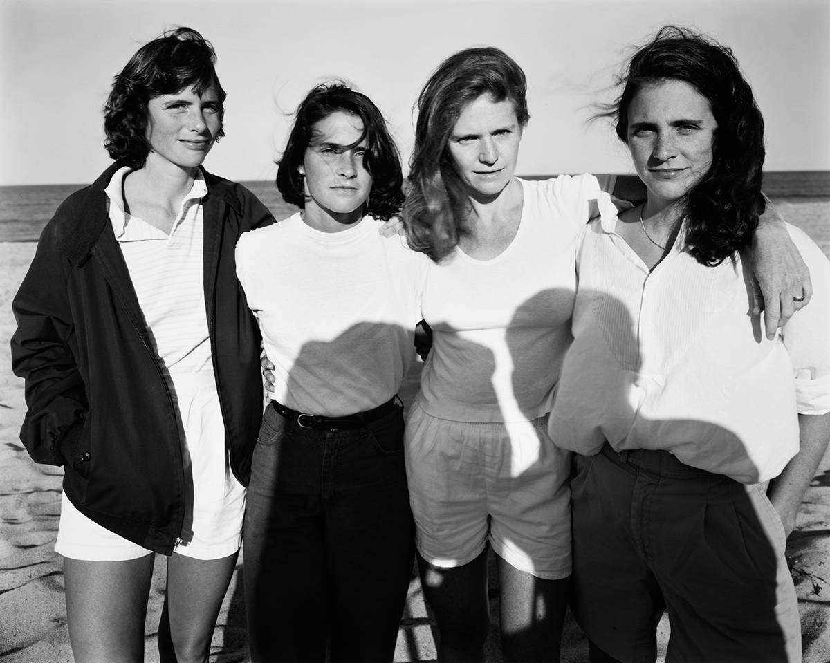 The Brown sisters, 1984 © Nicholas Nixon, courtesy Fraenkel Gallery, San Francisco and Pace/MacGill Gallery, New York © Fundación MAPFRE COLLECTIONS