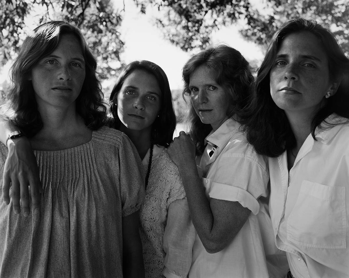 The Brown sisters, 1985 © Nicholas Nixon, courtesy Fraenkel Gallery, San Francisco and Pace/MacGill Gallery, New York. © COLECCIONES Fundación MAPFRE