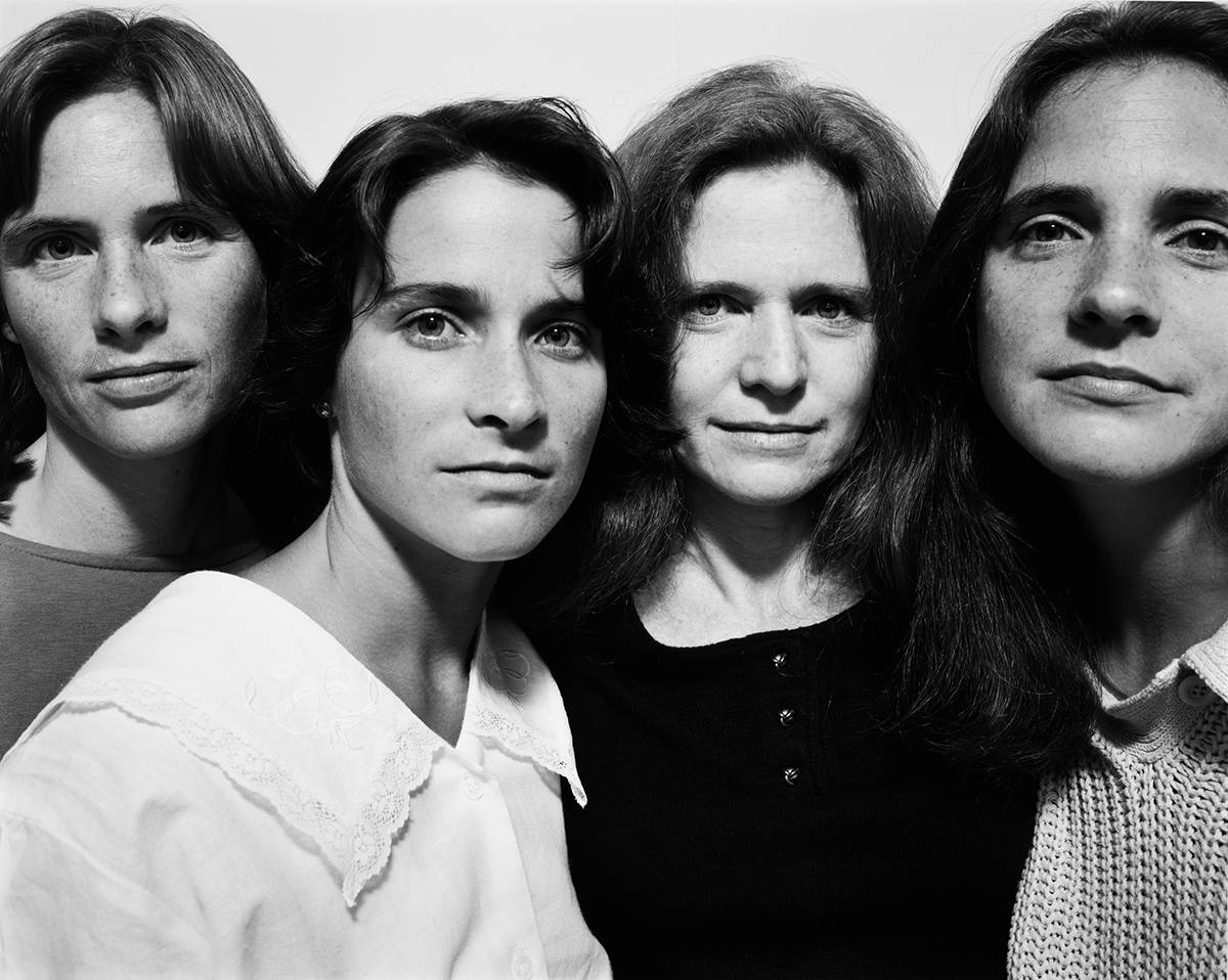 The Brown sisters, 1986 © Nicholas Nixon, courtesy Fraenkel Gallery, San Francisco and Pace/MacGill Gallery, New York. © COLECCIONES Fundación MAPFRE