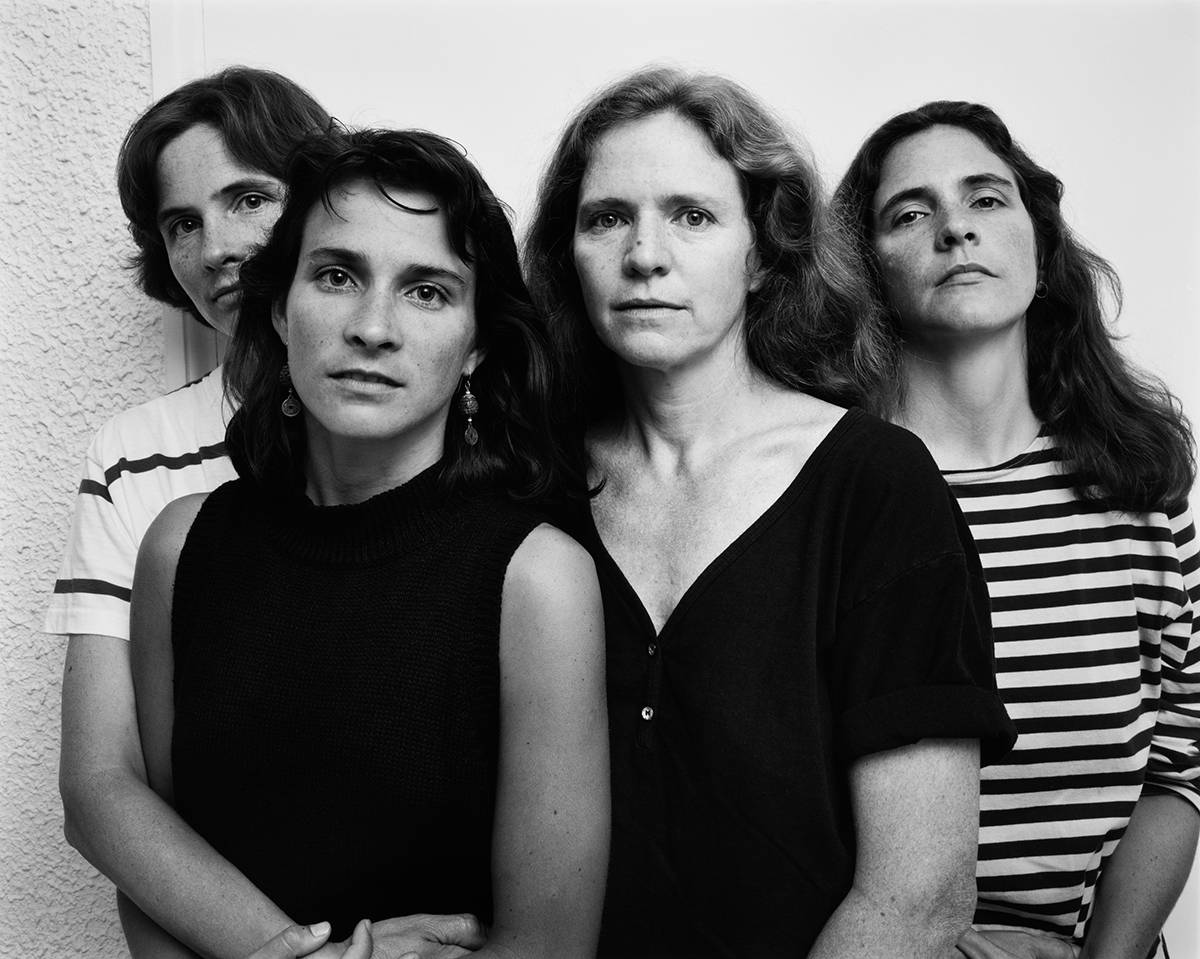 The Brown sisters, 1989 © Nicholas Nixon, courtesy Fraenkel Gallery, San Francisco and Pace/MacGill Gallery, New York. © COLECCIONES Fundación MAPFRE