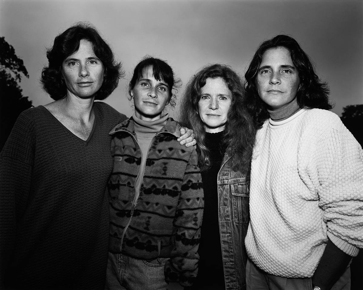 The Brown sisters, 1993 © Nicholas Nixon, courtesy Fraenkel Gallery, San Francisco and Pace/MacGill Gallery, New York. © COLECCIONES Fundación MAPFRE