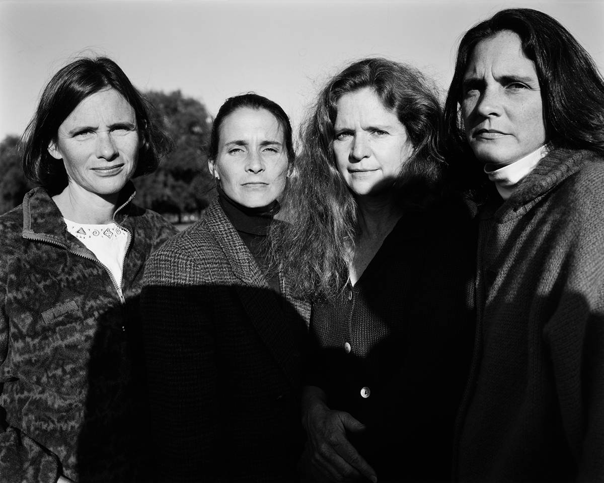 The Brown sisters, 1996 © Nicholas Nixon, courtesy Fraenkel Gallery, San Francisco and Pace/MacGill Gallery, New York © Fundación MAPFRE COLLECTIONS