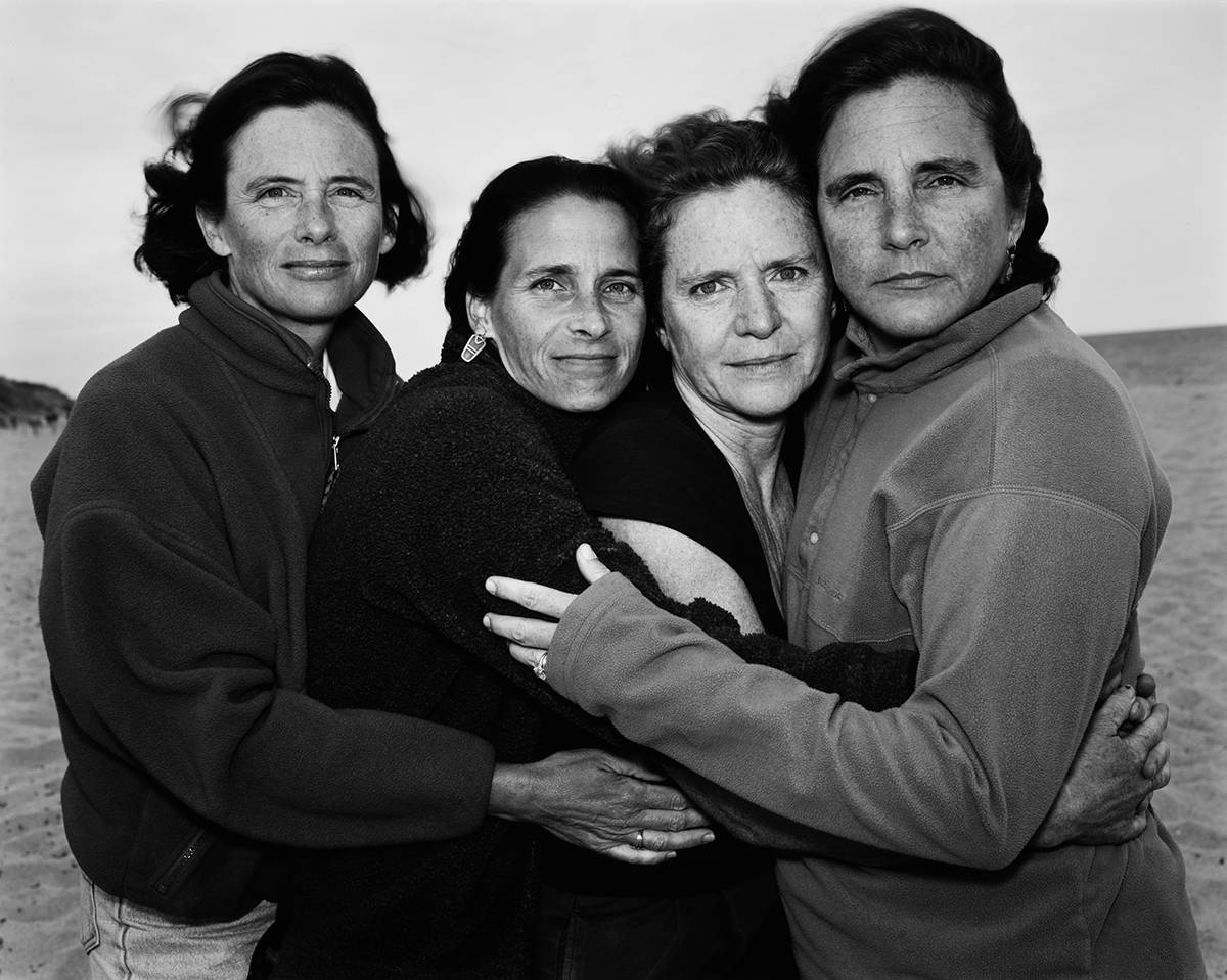 The Brown sisters, 2000 © Nicholas Nixon, courtesy Fraenkel Gallery, San Francisco and Pace/MacGill Gallery, New York © Fundación MAPFRE COLLECTIONS