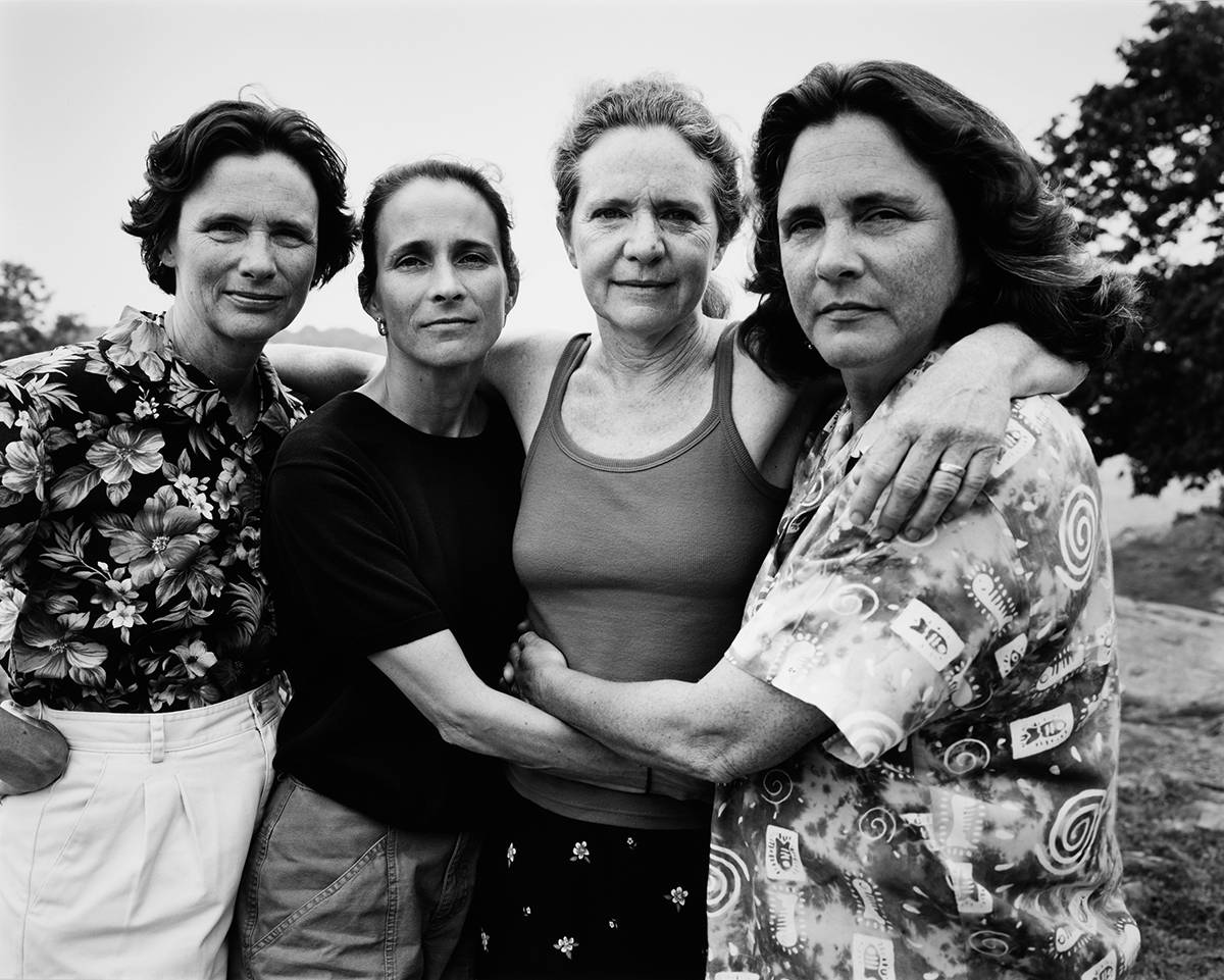 The Brown sisters, 2002 © Nicholas Nixon, courtesy Fraenkel Gallery, San Francisco and Pace/MacGill Gallery, New York © Fundación MAPFRE COLLECTIONS