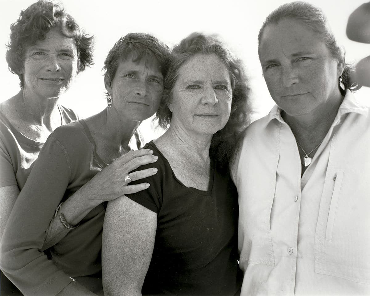The Brown sisters, 2009 © Nicholas Nixon, courtesy Fraenkel Gallery, San Francisco and Pace/MacGill Gallery, New York. © COLECCIONES Fundación MAPFRE