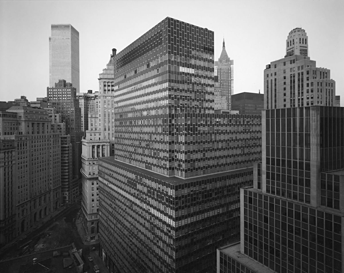 View of Battery Plaza, New York City © Nicholas Nixon, 2022